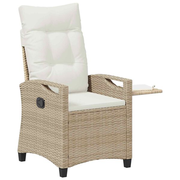 vidaXL Sedie da giardino reclinabili 56 x 60 x 112 cm acciaio