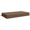 vidaXL Cuscino per la seduta SOEST 100% Poliestere Tortora