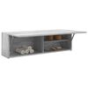 vidaXL Mobile da Bagno Grigio Sonoma 100x25x30 cm in Truciolato