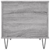 vidaXL Tavolino Salotto Grigio Sonoma 60x44,5x45 cm Legno Multistrato