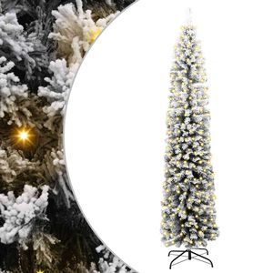 vidaXL Albero di Natale artificiale con 300 LED Verde 180 cm