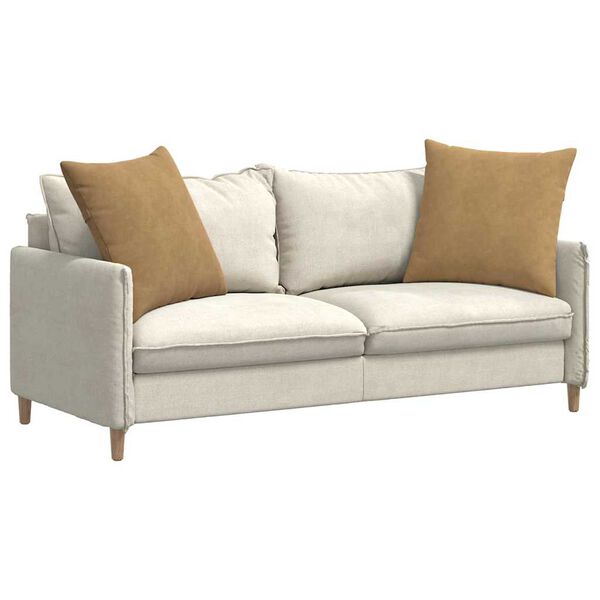 vidaXL Cuscini da Divano 2 pcs Marrone 60 x 60 cm Tessuto in Cords