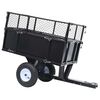 vidaXL Rimorchio Ribaltabile per Tosaerba Carico 150 kg
