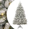 vidaXL Albero di Natale artificiale 300 cm 300 LED Bianco caldo