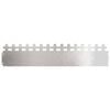 vidaXL Bordure per prato 10 pcs Argento 103 x 0,05 x 22 cm
