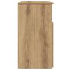 vidaXL Comodini 2pz Rovere Artigianale 50x32x60cm in Legno Multistrato