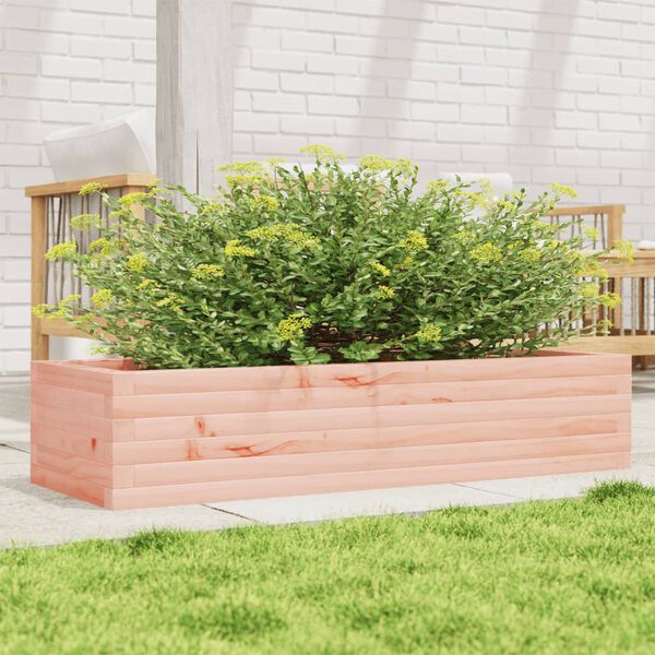 vidaXL Fioriera da Giardino 110x40x23 cm in Legno Massello di Douglas