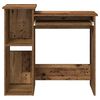 vidaXL Scrivania Mensole Legno Vecchio 84x40x78 cm Legno Multistrato