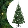 vidaXL Albero di Natale artificiale con 300 LED Verde 210 cm