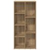 vidaXL Libreria Rovere Artigianale 50x25x104 cm