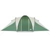 vidaXL Tenda da Campeggio a Cupola per 6 Persone Verde Impermeabile