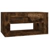 vidaXL Tavolino da Salotto Rovere Fumo 80x50x40 cm Legno Multistrato