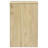 vidaXL Comodino SAUDA Rovere 44x35x56 cm in Legno Massello di Pino
