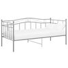 vidaXL Telaio Divano Letto Grigio in Metallo 90x200 cm