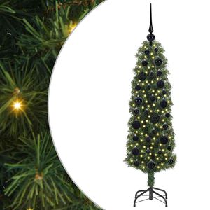 vidaXL Albero di Natale artificiale con 150 LED Verde 120 cm