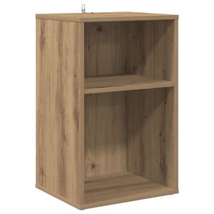 vidaXL Mobile porta vinili Rovere Artigianale 38 x 33 x 61 cm
