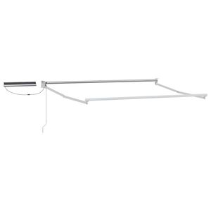 vidaXL Struttura della tenda elettrica retrattile Bianco 2,5 x 2 m