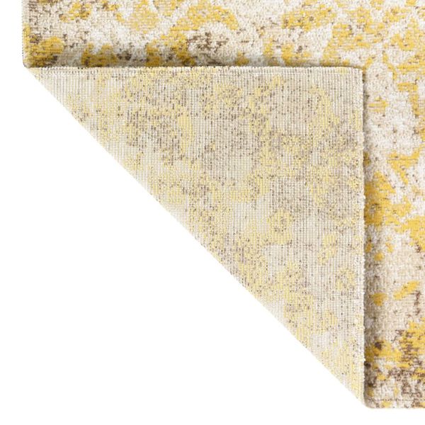 vidaXL Tappeto da Esterni a Tessitura Piatta 100x200 cm Giallo