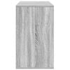 vidaXL Credenza Grigio Sonoma 120 x 41 x 75 cm Legno multistrato