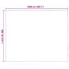 vidaXL Telo con Occhielli Trasparente 8 x 10 m Polietilene