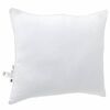 vidaXL Cuscino 2 pz 41 x 41 x 20 cm Poliestere Bianco