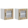 vidaXL Mobile da cucina 2 pcs Rovere Sonoma 40 x 31 x 40 cm