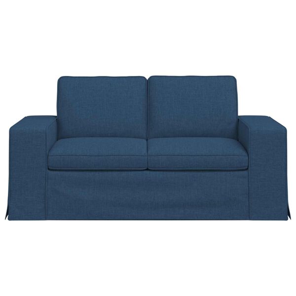vidaXL Divano Blu Dimensioni complessive: 162 x 80 x 82 cm (L x P x A)