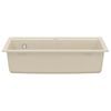 vidaXL Lavello da Cucina in Granito Vasca Singola Beige