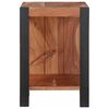 vidaXL Libreria Marrone 50 x 30 x 40 cm Legno massello di acacia