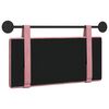 vidaXL Testata appesa Montaggio a parete Rosa 100 x 55 x 5 cm Velluto