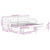 vidaXL Divano Letto Estraibile Cassetti Grigio Chiaro 80x200cm Velluto