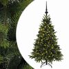 vidaXL Albero di Natale artificiale con palline 150 cm 150 LED