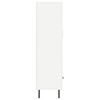 vidaXL Credenza Bianca 69,5x31x115 cm in Legno Multistrato