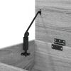 vidaXL Cassapanca Grigio Sonoma 84x42x46 cm in Legno Ingegnerizzato