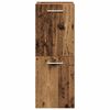 vidaXL Set Mobili da Bagno 5 pz Legno Antico in Legno Multistrato