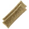 vidaXL Federa 2 pcs HEERLEN Verde chiaro 40 x 145 cm Fleece PV