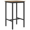 vidaXL Tavolo da bar 52 x 52 x 110 cm Legno ingegnerizzato