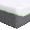 vidaXL Materasso Bianco e Grigio 80 x 160 cm Tessuto Jacquard