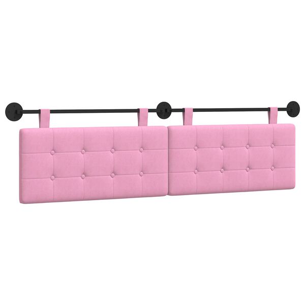 vidaXL Testata appesa Montaggio a parete Tessuto