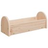 vidaXL Mangiatoia per Conigli 28x10x10 cm in Legno Massello di Abete