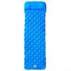 vidaXL Materasso da Campeggio Gonfiabile con Cuscino 1 Persona Blu