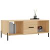vidaXL Tavolino da Salotto Rovere Sonoma 102x50x40cm Legno Multistrato