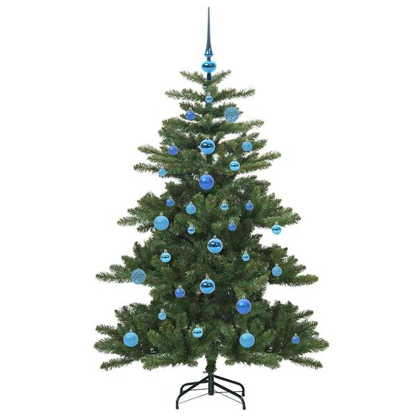 vidaXL Albero di Natale Artificiale con Rami Pieghevoli Verde 150 cm