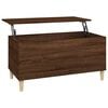 vidaXL Tavolino Salotto Rovere Marrone 90x44,5x45 cm Legno Multistrato
