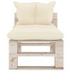 vidaXL Set Salotto Giardino su Pallet Cuscini 6 pz in Legno di Pino