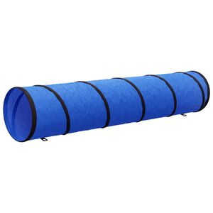 vidaXL Tunnel per Cani Blu &Oslash; 40x200 cm in Poliestere