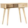 vidaXL Tavolo Consolle 90x45x75 cm in Legno Massello di Mango