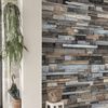 DUTCH WALLCOVERINGS Fotomurale 3D Woods Marrone