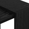 vidaXL Libreria Rovere Nero 52 x 25 x 71,5 cm Legno multistrato