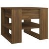 vidaXL Tavolino Salotto Rovere Marrone 55,5x55x45 cm Legno Multistrato
